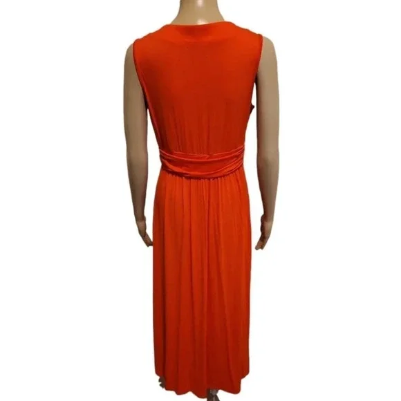 Women's Knot Front Maxi Dress by Signature Collection (size SP) - Picture 3 of 7